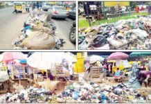 Residents fear disease outbreak as refuse floods Lagos roads