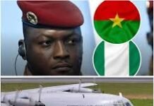 B’Faso: 11 officers onboard Nigerian Air Force jet freed