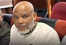 Transfer request: Court orders Nnamdi Kanu to serve motion on FG, NCoS
