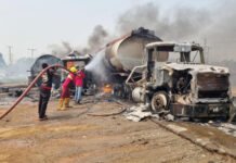BREAKING: Fuel Tanker Explosion Rocks Ikeja
