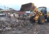 LAWMA Clears Illegal Structures Along Alaba Rago Corridor