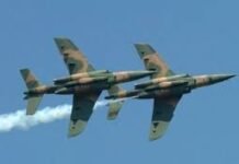 NAF Strikes Terrorist Enclaves in Adamawa, Borno, Neutralises Fighters