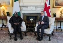 UK PM to discuss Tinubu’s reforms with President