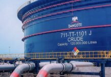 Dangote raises petrol price to N1,200 per litre