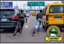 LASTMA Warns Against Roller Skating On Lagos Highways