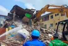 Lagos Building Collapse Kills One, Rescues Two Others