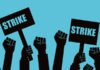 Public service workers begin three-day warning strike